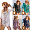 Resort Beach Tunic Dress | Patchwork Cover-Up by FitiqueFit