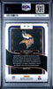 Graded 2024 Panini Select JJ McCarthy #134 Rookie RC Football Card PSA 9 Mint by Hall of Fame Sports Memorabilia