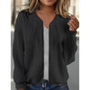 Bomber Jackets For Women Cute Jacquard Coats Lightweight Zip Up Jackets by FitiqueFit