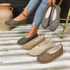 Women's Chunky Heel Wedge Pumps – Wide Size Full-Grain Leather by FitiqueFit