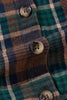 Timeless Women's Classic Plaid Button-Up Long Sleeve Jacket – Lightweight & Stylish Cotton-Blend Outerwear by Stevvex