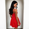 Women's Slim-Fit Midi Strap Dress – Elegant Sleeveless Slip Dress by FitiqueFit