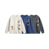 Women’s Retro Floral Embroidered Cardigan Sweater by FitiqueFit