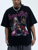 Men's Graphic Round Neck Half Sleeve T-Shirt by Simply Love