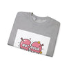 Not Your Valentine Crewneck Sweatshirt | ironic valentines, sarcastic hearts by Tristan’s Treehouse