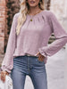 Ruffle Cuff Long Sleeve T-Shirt by Simply Love