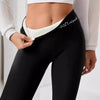 Fleece-Lined Thick Cashmere Winter Leggings by FitiqueFit