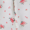 French Style Retro Square Collar Puff Sleeve Rope Lace-up Dress