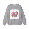 Not Your Valentine Crewneck Sweatshirt | ironic valentines, sarcastic hearts by Tristan’s Treehouse