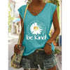 2-Pack Wildflowers Graphic Print V-Neck Tee Tops by FitiqueFit