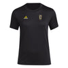 adidas Womens Size Short Sleeve Pre-Game T-Shirt Black/Columbus Crew Small Tall by EasyOptionXY
