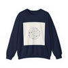 Hand-Drawn Doodle Circle Sweatshirt | line drawing, sketch pattern by Tristan’s Treehouse