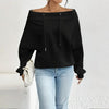 Plus Size Off Shoulder Pullover by FitiqueFit