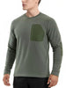 Men's Plus Size Long Sleeve Pocket T-Shirt by Simply Love