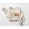 "Christmas Cookies for Two Please" Pregnancy Announcement Sweatshirt by Dog Mom Hat