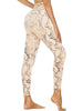 Cropped High-Waisted Leggings – Snake Print Workout Pants by FitiqueFit