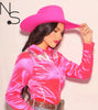 Let Er Buck Luxury Western Pearl Snap Rodeo Shirt by Neon Spur