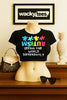 Seeing The World Differently Autism Awareness Graphic Tee Shirt by MyWackyTees