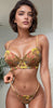 Plus Size Spring Garden Bra Set by 3wishes.com