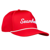 Seamhead Rope Snapback Hat (Red) by Seamhead Swag