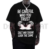 "Be Careful Who You Trust" Graphic T-Shirt by Dog Mom Hat