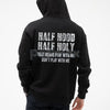 Half Hooded Half Holy Hoodie – Duality Street Style Pullover, "Play With Me Don't Play With Me" Attitude