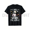 "I Will Work For Robux" T-Shirt by Dog Mom Hat