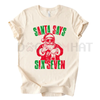 Viral 'Six Seven' Santa Chaos Holiday Tee – Unisex Funny Christmas Slogan Shirt by Dog Mom Hat