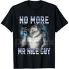 Funny Alpha Wolf Meme T-Shirt - Ironic Alpha Male Humor Tee, Self-Aware Sarcastic Apparel, Funny Wolf Graphic Gift