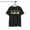 Deviled Eggs "You Know Why I'm Here" Thanksgiving T-Shirt – Funny Foodie Tee by Dog Mom Hat