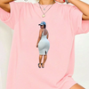 Bel Dash Ju Bel Anform T-Shirt – Women's White Graphic Tee by Dog Mom Hat