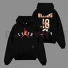 Caleb Williams "Air Caleb" #18 Bears Nation Cotton Hoodie by Dog Mom Hat