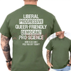 Liberal Progressive "Pro-Science" T-Shirt by Dog Mom Hat