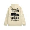 Papa is My Favorite Hoodie – Cute Dad and Grandpa Love Pullover, Family Relationship Apparel & Gift Idea, Unisex
