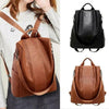 Sizzling Anti-Theft Vintage Style Leather Backpacks for Teenager Girls And Women School Bagpack For Females Travel Bags by Stevvex
