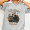 "100% Stacking Bills" T-Shirt - Funny Hustle Money Graphic Tee, Retro Skull Streetwear