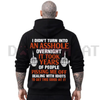 "My Cardio Is Spite" Funny Sarcastic Hoodie by Dog Mom Hat