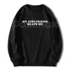 My Girlfriend Beats Me Shirt – Funny Sarcastic Gamer Hoodie & Hilarious Relationship Humor Sweatshirt