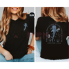 "When You Go Through Deep Waters" Christian Tee – Isaiah 43:2 Scripture Shirt by Dog Mom Hat
