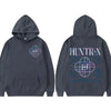 Korean Streetwear Kpop Hoodie – "Demon Hunters" Fan Gift, Unisex Loose Fit Pullover, Trending K-Fashion
