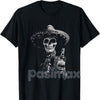 Vintage Skeleton Tequila T-Shirt - Dia De Los Muertos Apparel, Day of the Dead Mexican Skull Tee