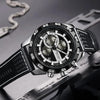 Luxury Men Fashion Watches Quartz Wrist Watches Military Casual Leather Strap Waterproof Elegant Watch by Stevvex