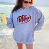 Retro Dr Pepper Soda Lover Unisex Hoodie by Dog Mom Hat