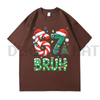 "Bruh 67 Six Seven" Meme Christmas Kids T-Shirt by Dog Mom Hat