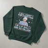 "Big Wish & $2 Million" Funny Christmas Sweatshirt by Dog Mom Hat