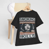"Smoking Kills" Retro Manga Style Graphic T-Shirt by Dog Mom Hat