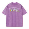 Spooky Señora Club Vintage Acid Wash Shirt – Unisex Graphic Tee by Dog Mom Hat