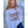 Yarn Homebody Printed Graphic Sweatshirt by Dog Mom Hat