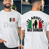 "El Abuelo Más Chingón" Tee by Dog Mom Hat