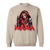 "Spooky Mama" Halloween Sweatshirt - Cool Mama Crewneck & Gift for Mom by Dog Mom Hat